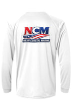 Near Coastal Marine NCM Logo USA UPF 50 Performance Long Sleeve Shirt