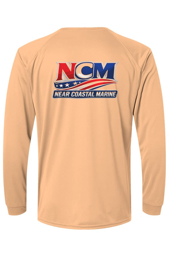 NCM Logo UPF 50 Performance Long Sleeve Shirt