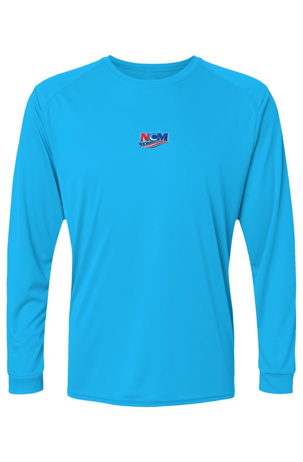 NCM Logo UPF 50 Performance Long Sleeve Shirt