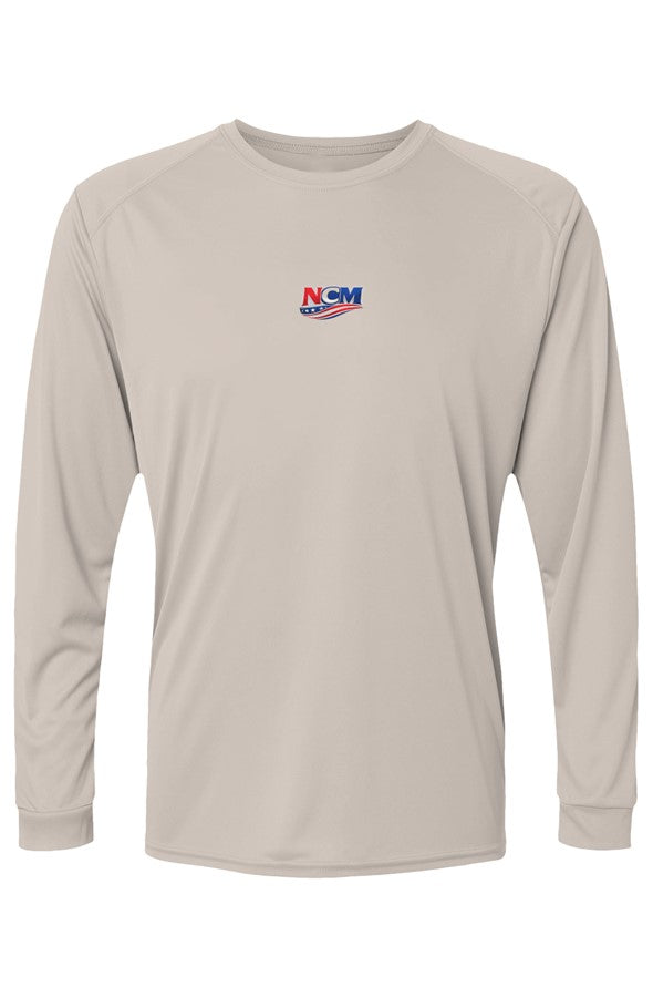 NCM Logo UPF 50 Performance Long Sleeve Shirt