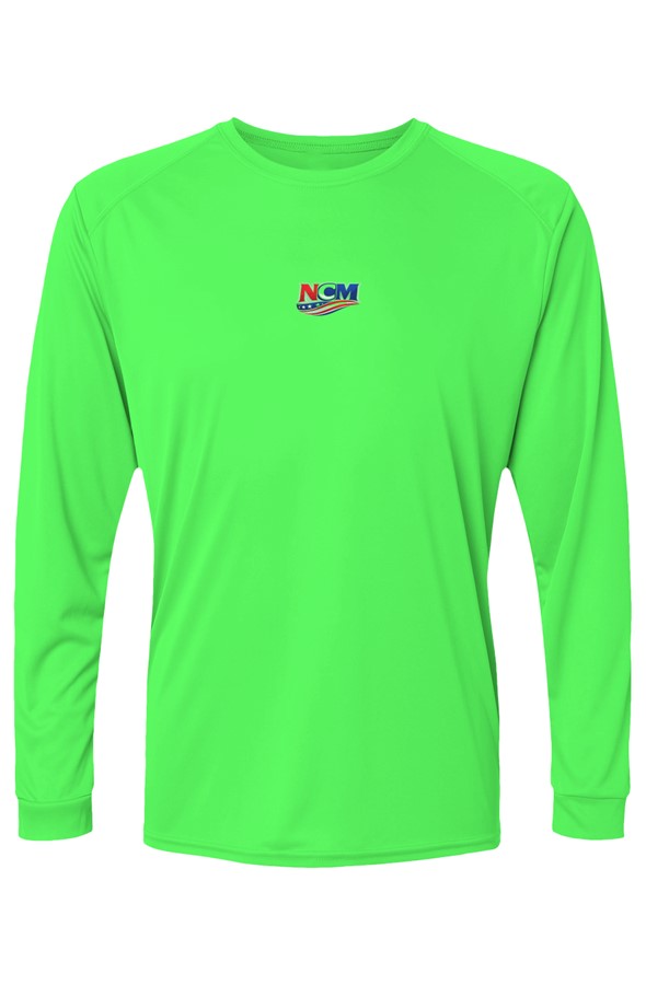 NCM Logo UPF 50 Performance Long Sleeve Shirt