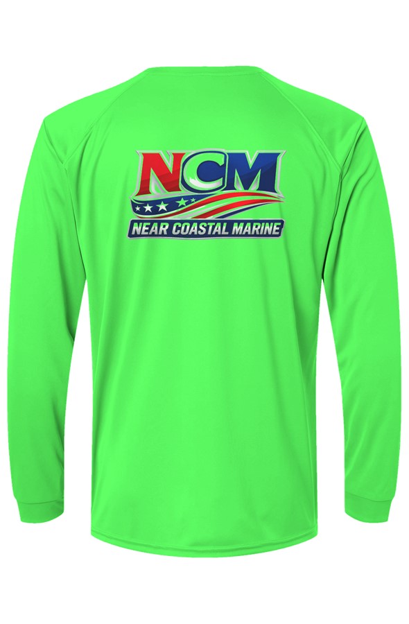 NCM Logo UPF 50 Performance Long Sleeve Shirt