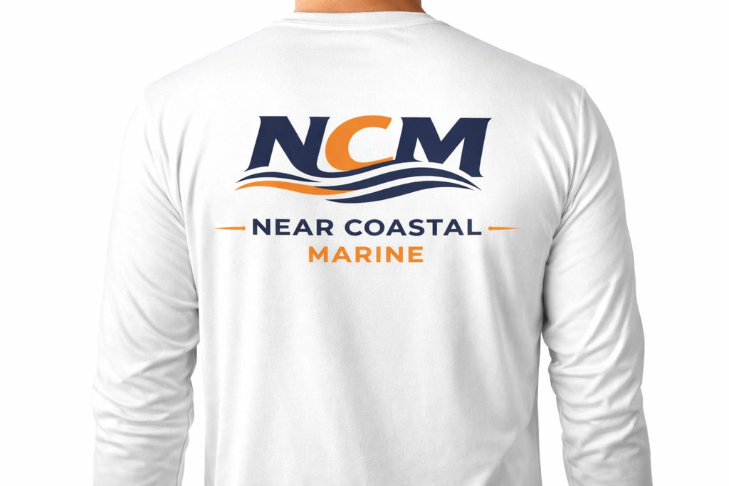 Near Coastal MarineNCM Logo UPF 50 Performance Long Sleeve Shirt